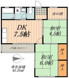 ハイツ中村の物件間取画像